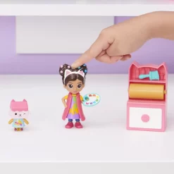 Gabbys Dukkehus Legetøj - Gabbys Kunst Atelier Legesæt - 5 Dele -Legetøjsverden gabbys dollhouse kat tivity pakke art studio 583828 3