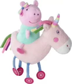 Gurli Gris Bamse Med Enhjørning - 25 CM