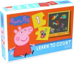 Gurli Gris - Lær At Tælle - Mini Puslespil