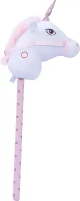 Enhjørning Kæphest - Hvid - Happy Pets