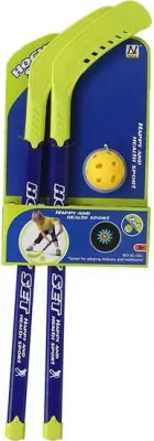 Hockey Sæt Med 2 Stave Og 1 Bold