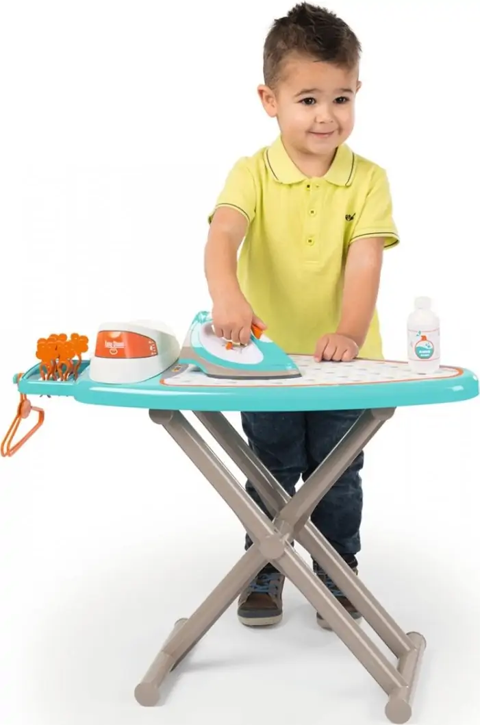 Smoby Strygebræt Og Strygejern 3 Smoby Strygebræt Og Strygejern - Billede 3