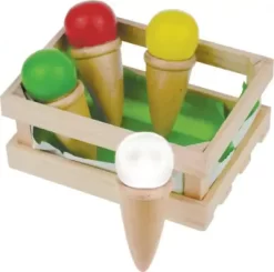 Is Legetøj - Isvaffel Sæt I Trækasse - 4 Stk