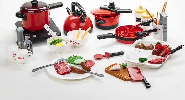 Legemad Og Køkken Legetøj - 53 Dele - My Little Home 2 Legemad Og Køkken Legetøj - 53 Dele - My Little Home - Billede 2