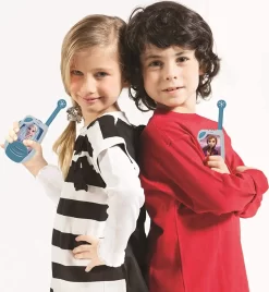 Frost - Walkie Talkie Sæt - 2 Km Rækkevidde -Legetøjsverden lexibook frozen digital walkie talkies up to 2km13 miles with morse lights 543452 3