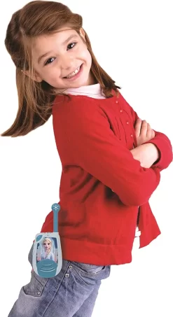 Frost - Walkie Talkie Sæt - 2 Km Rækkevidde -Legetøjsverden lexibook frozen digital walkie talkies up to 2km13 miles with morse lights 543452 4