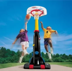 Little Tikes - Basketball Stander - Udendørs - Foldbar Og Justerbar