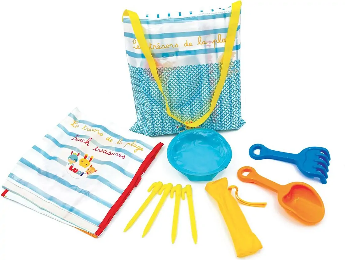 Strandlegetøj Sæt Med Tæppe - Ludi 4 Strandlegetøj Sæt Med Tæppe - Ludi - Billede 4