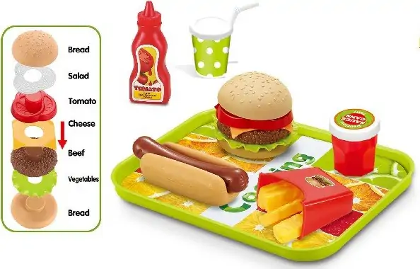 Legemad - Burger, Pommes Frites Og Hotdog 2 Legemad - Burger, Pommes Frites Og Hotdog - Billede 2