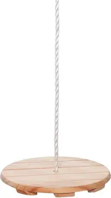 Rund Gynge I Træ - Maks. 60 KG
