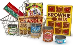 Melissa And Doug - Indkøbskurv Med Indhold Til Børn