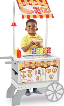 Melissa And Doug - Snack-Vogn -Legetøjsverden melissa doug snack vogn 451310 4