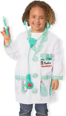 Melissa And Doug - Læge Kostume - 3-6 År