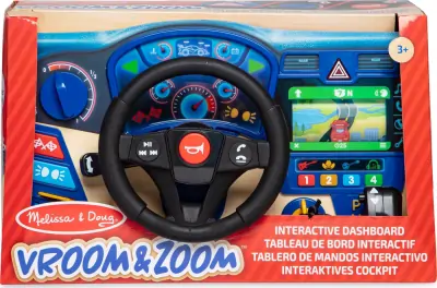 Melissa & Doug - Vroom & Zoom Interactive Dashboard - 41705 1 Melissa & Doug - Vroom & Zoom Interactive Dashboard - 41705