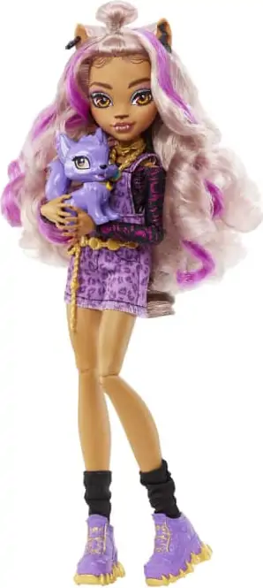 Monster High Dukke - Clawdeen Med Kæledyr 6 Monster High Dukke - Clawdeen Med Kæledyr - Billede 6