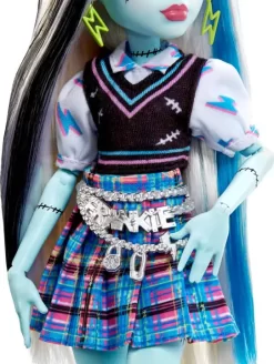 Monster High Dukke - Frankie Med Kæledyr -Legetøjsverden monster high dukke med kaeledyr frankie hhk53 603407 4