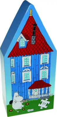 Mumitroldene Puslespil Til Børn - Mumihuset - 40 Brikker