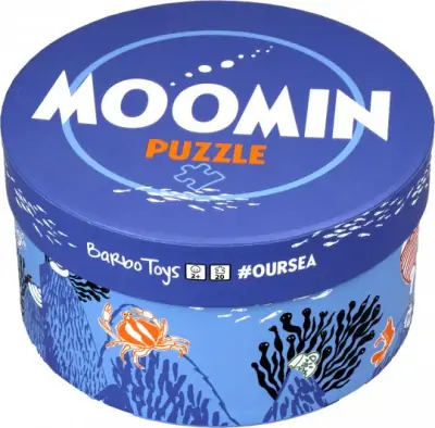 Mumi Puslespil Med 20 Brikker - Fra 2 År - Ved Havet 1 Mumi Puslespil Med 20 Brikker - Fra 2 År - Ved Havet