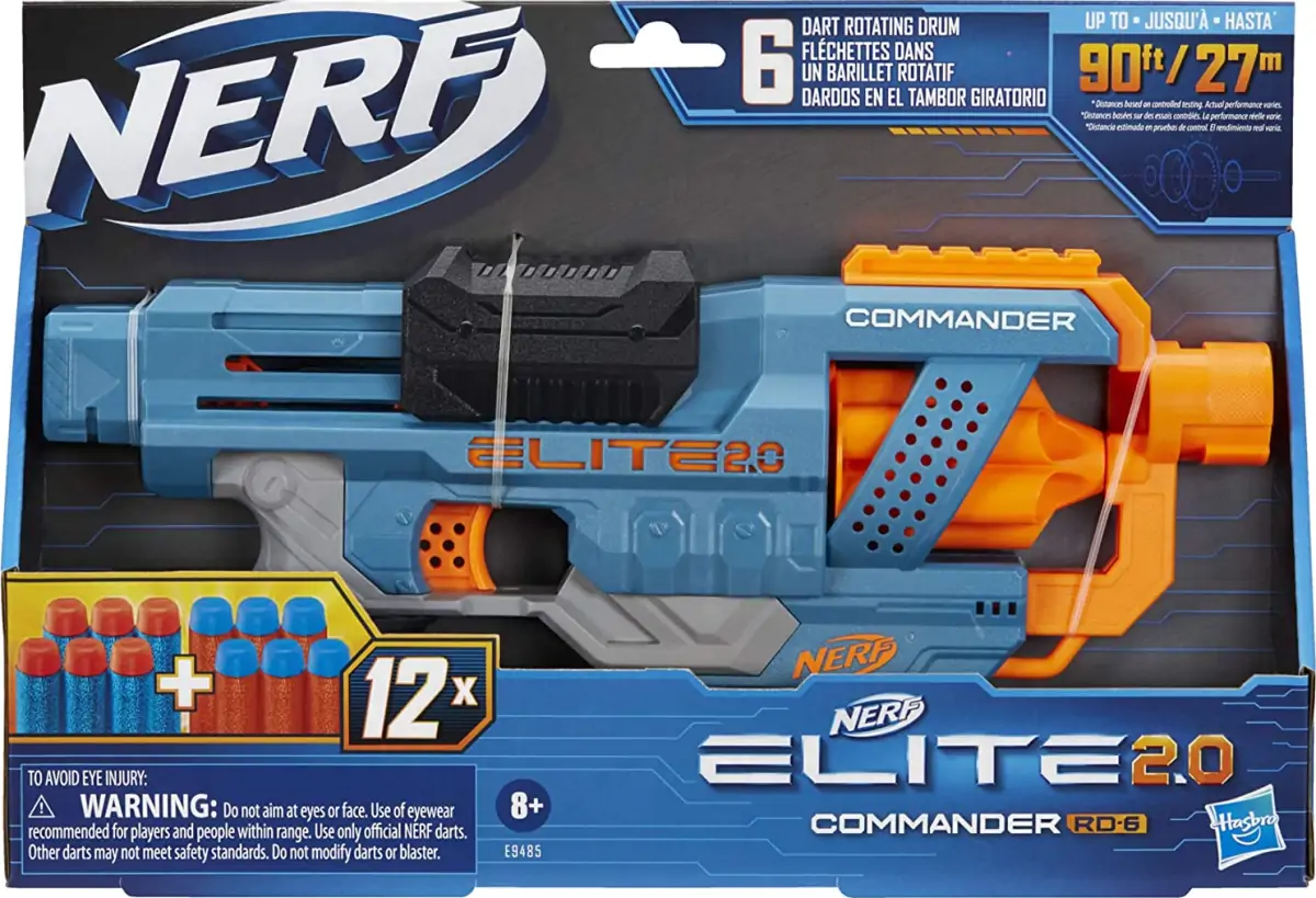 Nerf Gun - Elite 2.0 Commander Rd-6 6 Nerf Gun - Elite 2.0 Commander Rd-6 - Billede 6