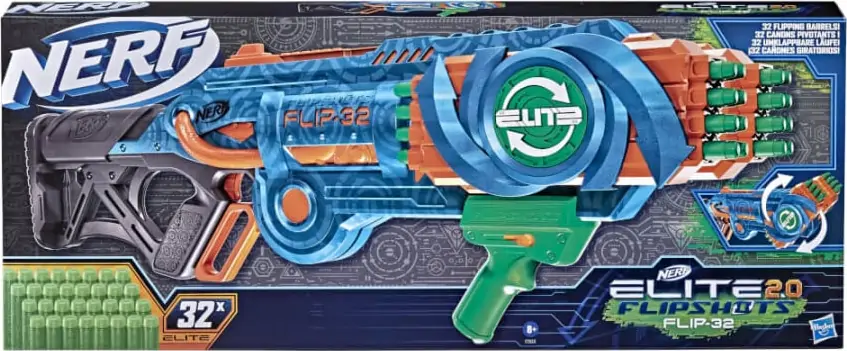 Nerf Gun - Elite 2.0 - Flipshots - Flip-32 Blaster 3 Nerf Gun - Elite 2.0 - Flipshots - Flip-32 Blaster - Billede 3