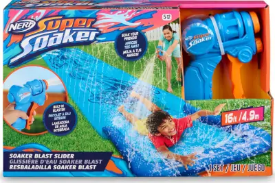 Nerf Super Soaker - Glidebane - Soaker Blast Slider - 4,8 Meter 1 Nerf Super Soaker - Glidebane - Soaker Blast Slider - 4,8 Meter