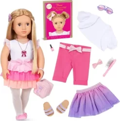 Our Generation - Dukke Med Tilbehør - Thea - 45 CM