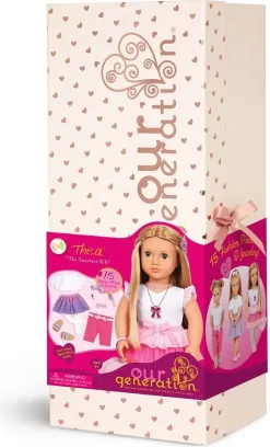 Our Generation - Dukke Med Tilbehør - Thea - 45 CM 15 Our Generation - Dukke Med Tilbehør - Thea - 45 CM -Legetøjsverden og luksus dukke thea gaveaeske 601160 7