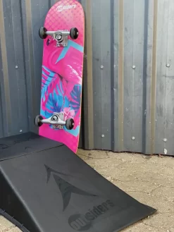 Skateboard - Outsiders - Pro Style - Flamingo - Pink -Legetøjsverden outsiders pro style skateboard flashy flamingo 473 560331 4