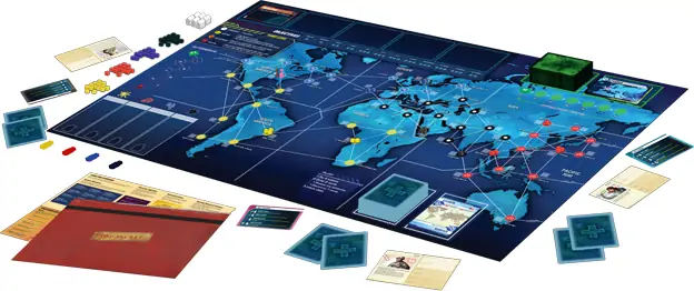 Pandemic Legacy Season 1 - Red Edition - Brætspil 5 Pandemic Legacy Season 1 - Red Edition - Brætspil - Billede 5