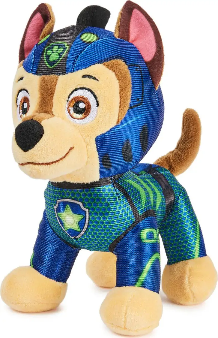 Paw Patrol Bamse - Chase - Aqua Pups - 20 CM 2 Paw Patrol Bamse - Chase - Aqua Pups - 20 CM - Billede 2