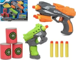 Pistol Med Skumpile - Sæt Med Tilbehør