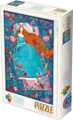 Puslespil Med 1000 Brikker - Andrea Kürti - Prinsessen På Ærten