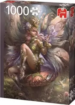 Jumbo - Puslespil Med 1000 Brikker - Enchanting Fairy Premium