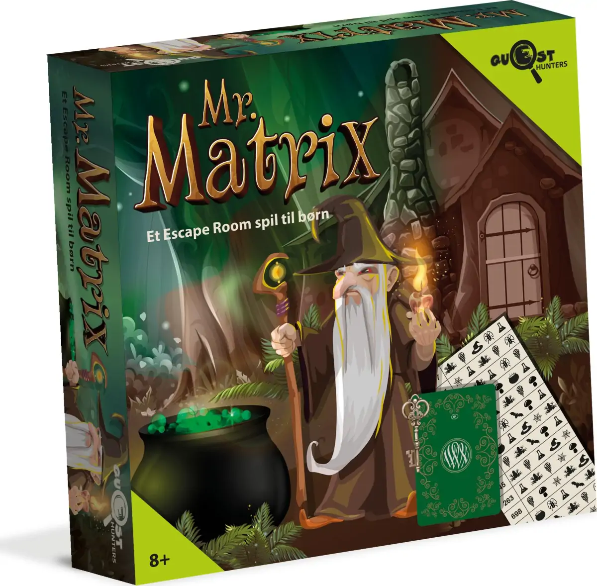 Quest Hunters - Mr. Matrix - Escape Room Spil Til Børn 2 Quest Hunters - Mr. Matrix - Escape Room Spil Til Børn - Billede 2