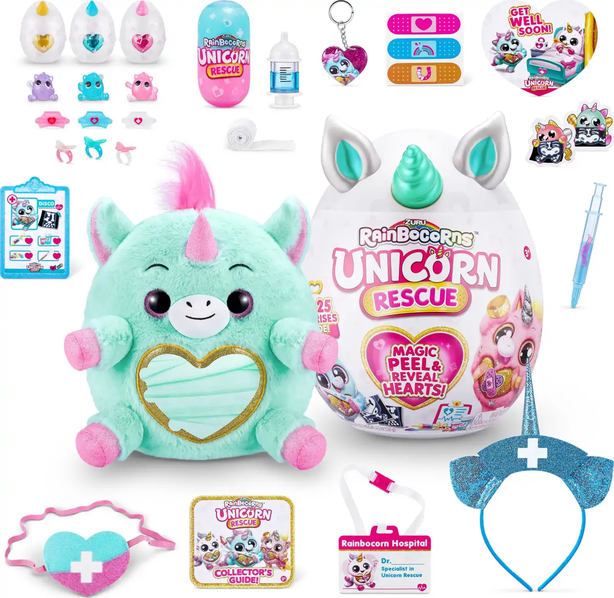 Zuru Rainbocorns Æg - Unicorn Rescue Med 25+ Overraskelser - Series 5 5 Zuru Rainbocorns Æg - Unicorn Rescue Med 25+ Overraskelser - Series 5 - Billede 5
