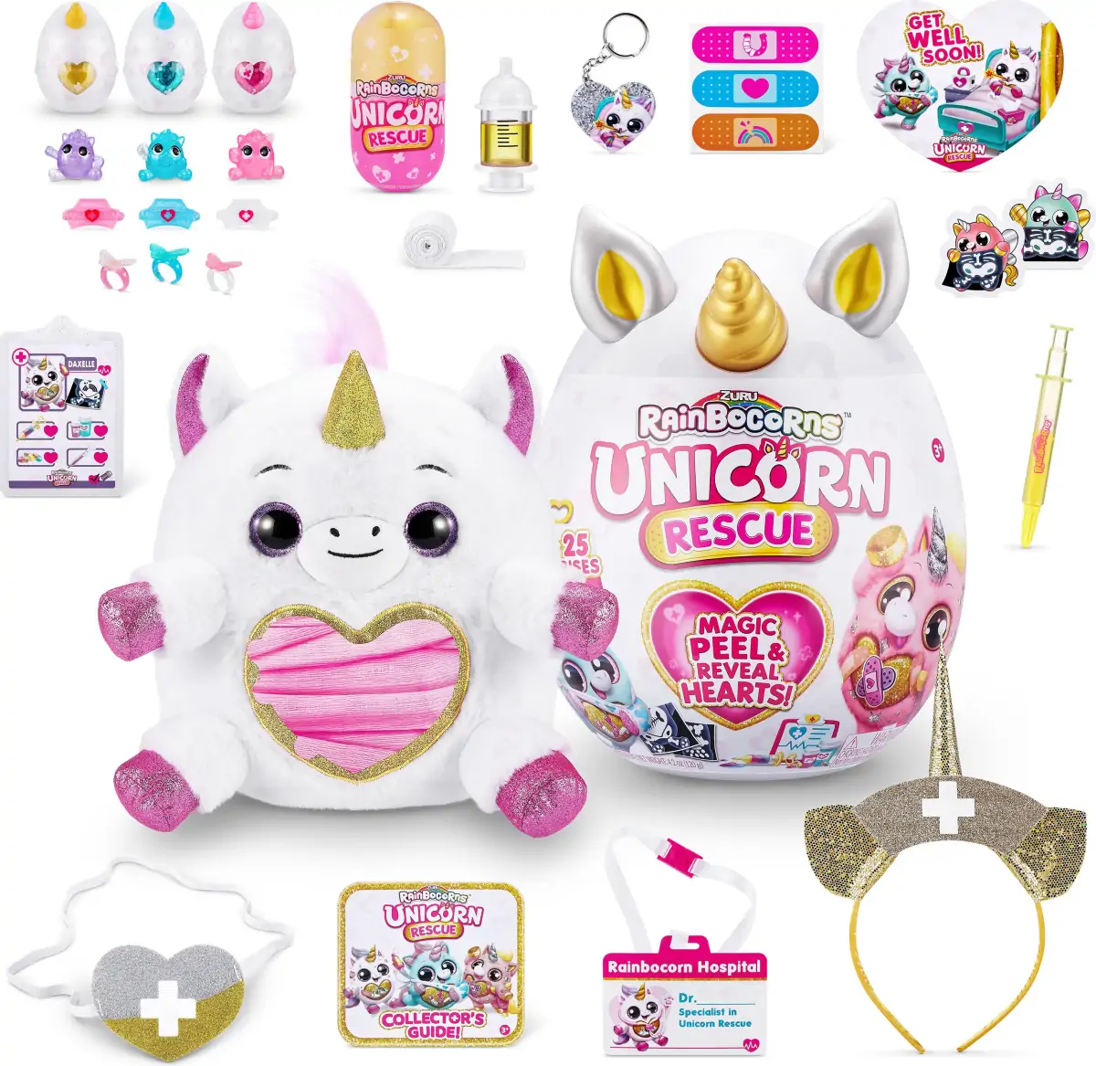 Zuru Rainbocorns Æg - Unicorn Rescue Med 25+ Overraskelser - Series 5 8 Zuru Rainbocorns Æg - Unicorn Rescue Med 25+ Overraskelser - Series 5 - Billede 8