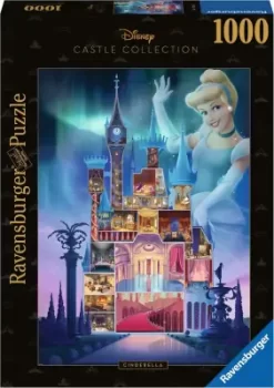 Ravensburger Puslespil - Disney Castle - Askepot - 1000 Brikker