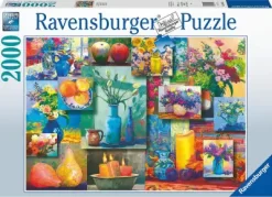 Ravensburger Puslespil - 2000 Brikker - Still Life Beauty