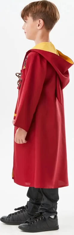 Harry Potter Kåbe Kostume - Quidditch - 116 CM -Legetøjsverden rubies harry potter quidditch kaabe 116 cm 586932 2