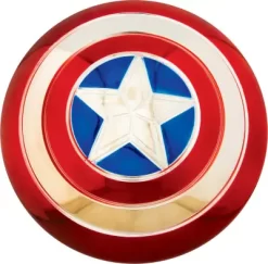 Captain America Skjold - Metallisk - 30 CM