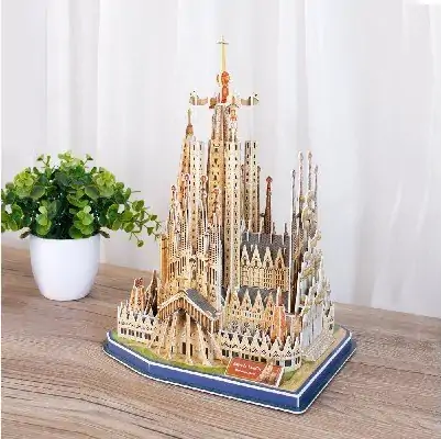 Revell 3D Puzzle - Sagrada Familia - 194 Brikker - 33 CM 3 Revell 3D Puzzle - Sagrada Familia - 194 Brikker - 33 CM - Billede 3