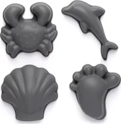 Scrunch - Sandforme I Silikone - Grå