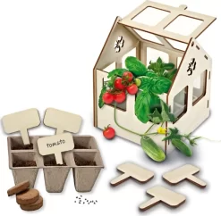 Ses Creative Explore - Mini Drivhus Til Børn -Legetøjsverden ses creative minivaeksthus med plantefroe 598548 5