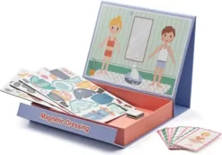 Magnetiske Påklædningsdukker - Small Wood