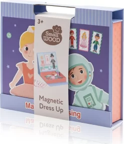 Magnetiske Påklædningsdukker - Small Wood -Legetøjsverden small wood magnetisk paaklaedning i boks 592768 4