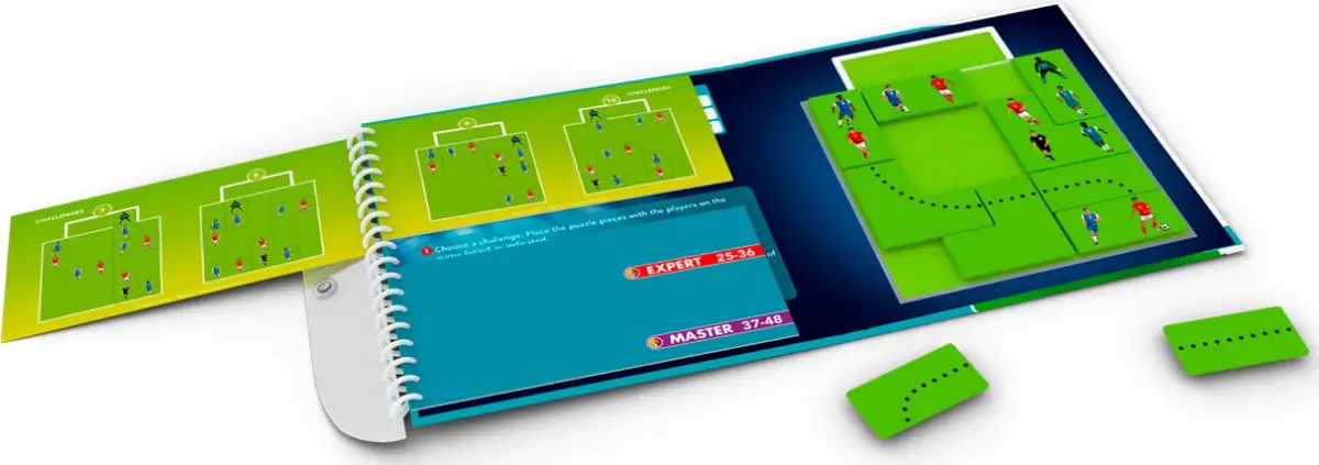 Magnetisk Puslespil - Fodbold - Smart Games - Nordisk 2 Magnetisk Puslespil - Fodbold - Smart Games - Nordisk - Billede 2