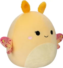 Squishmallows Bamse - Gul Natsværmer - 50 CM -Legetøjsverden squishmallows 50 cm bamse p15 yellow moth 602889 4