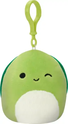 Squishmallows Bamse - Skildpadden Henry - Med Klips - 9 CM