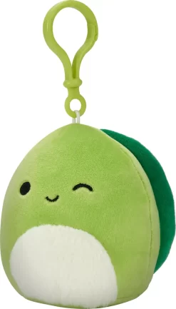 Squishmallows Bamse - Skildpadden Henry - Med Klips - 9 CM 5 Squishmallows Bamse - Skildpadden Henry - Med Klips - 9 CM -Legetøjsverden squishmallows 9 cm plush p14 clip on henry the turtle 597657 2