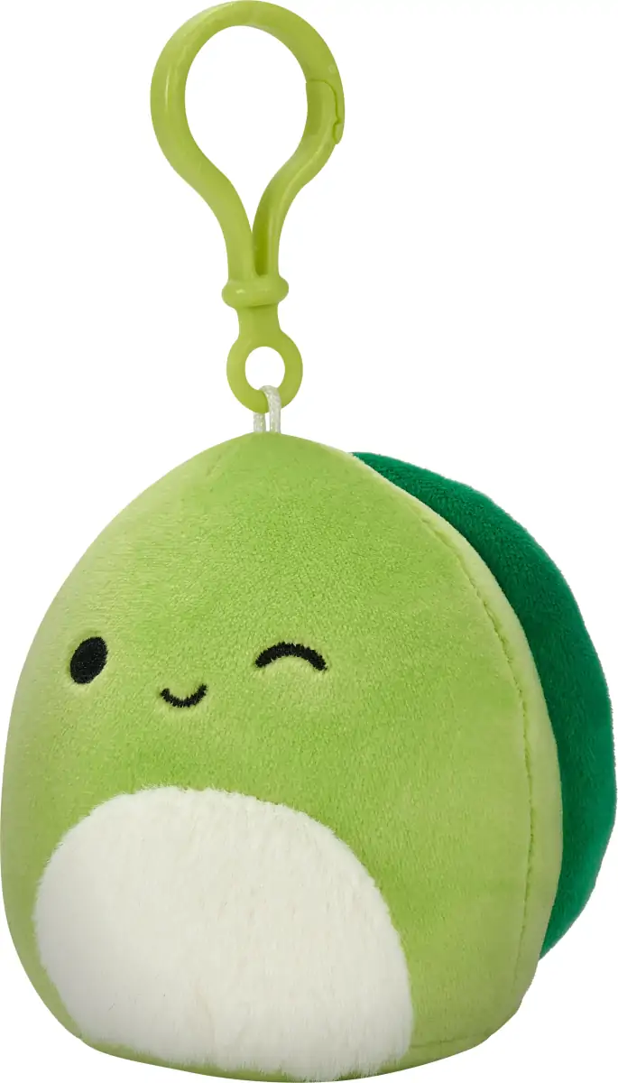 Squishmallows Bamse - Skildpadden Henry - Med Klips - 9 CM 3 Squishmallows Bamse - Skildpadden Henry - Med Klips - 9 CM - Billede 3